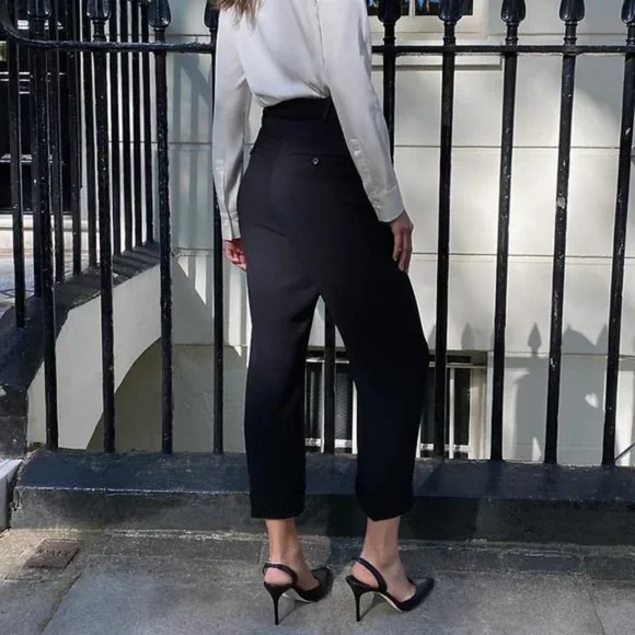 ❗️SOLD❗️Babaton Club Cuffed Pants Size 6 - Picture 3 of 14